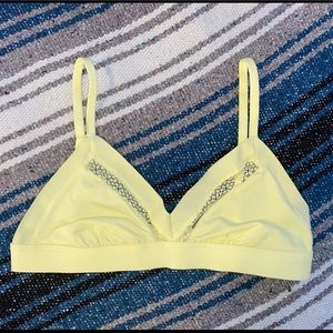 Victoria's Secret Yellow Bra